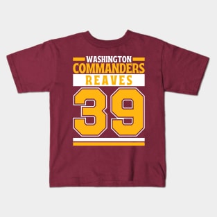 Washington Commanders Reaves 39 Edition 1 Kids T-Shirt